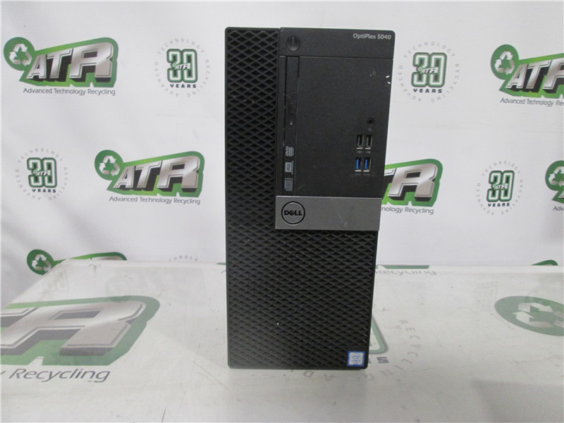 Dell OptiPlex 5040 MT Desktop i7-6700 3.4GHz 8GB DDR3 Radeon 652B5F DVDRW No HDD
