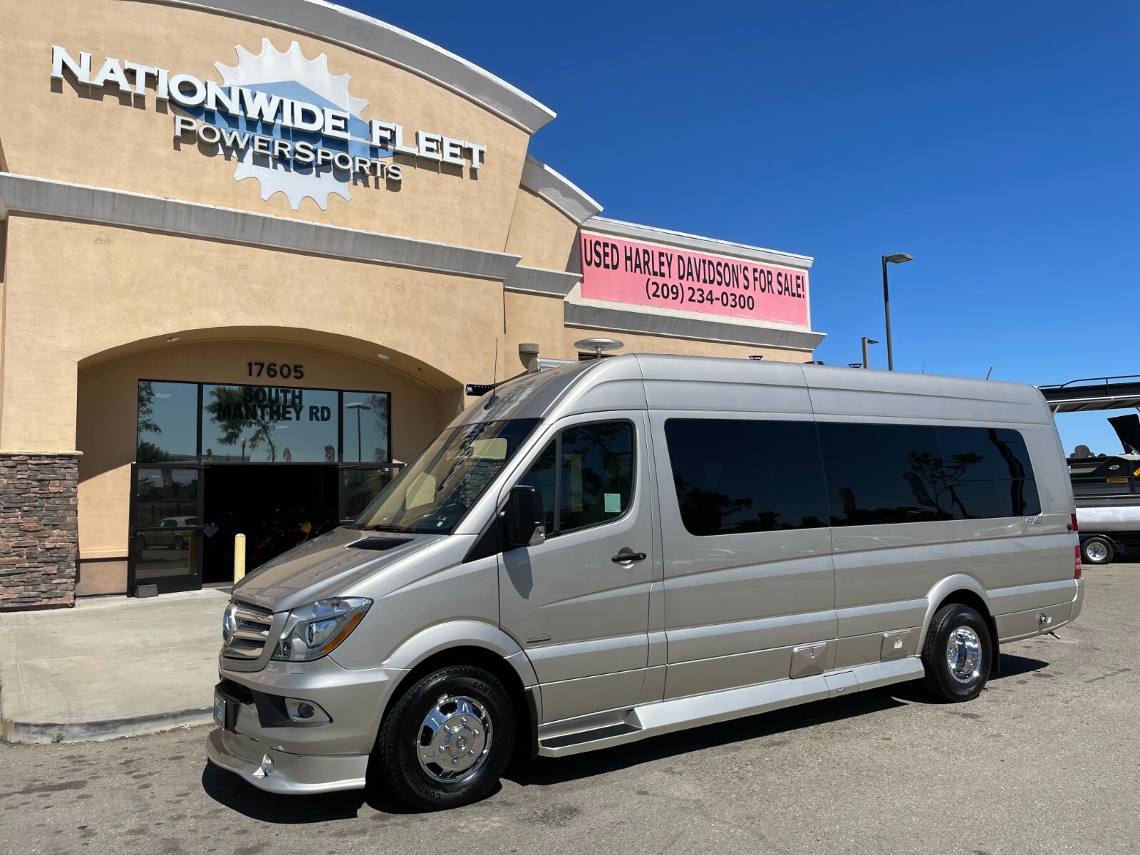 2019 Mercedes Benz Sprinter Class B Diesel Motorhome RV 16k Miles 170 EXT MD4