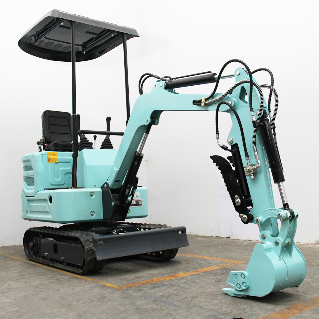 Tracked Crawler 1 Ton Digger Mini Excavator w/ 11hp EPA Kubota Gas Diesel Engine Tracked Crawler 1 Ton Digger Mini Excavator w/ 11hp EPA Kubota Gas Diesel Engine