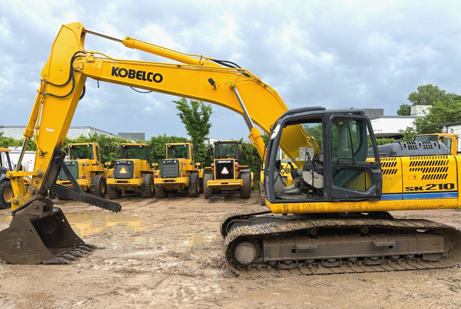 2011 KOBELCO SK210LC-8 Crawler Excavator; Aux. Hyd; Manual Thumb;OPERATION VIDEO 2011 KOBELCO SK210LC-8 Crawler Excavator; Aux. Hyd; Manual Thumb;OPERATION VIDEO