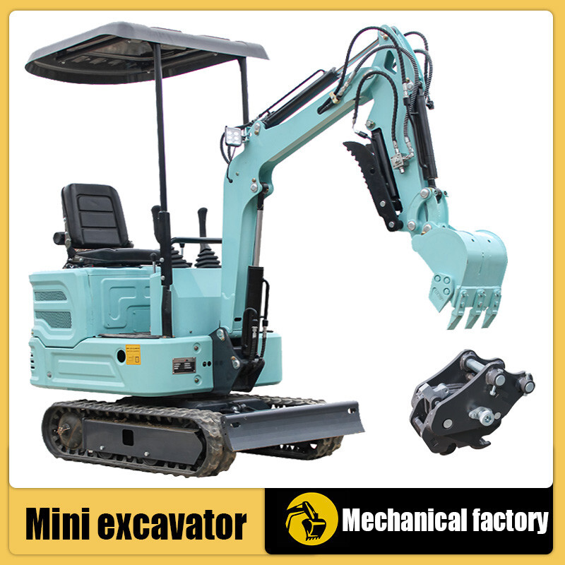KUBOTA Water Cooling 1TON 2200lb Mini Hydraulic Excavator+ QuickChange US Spot