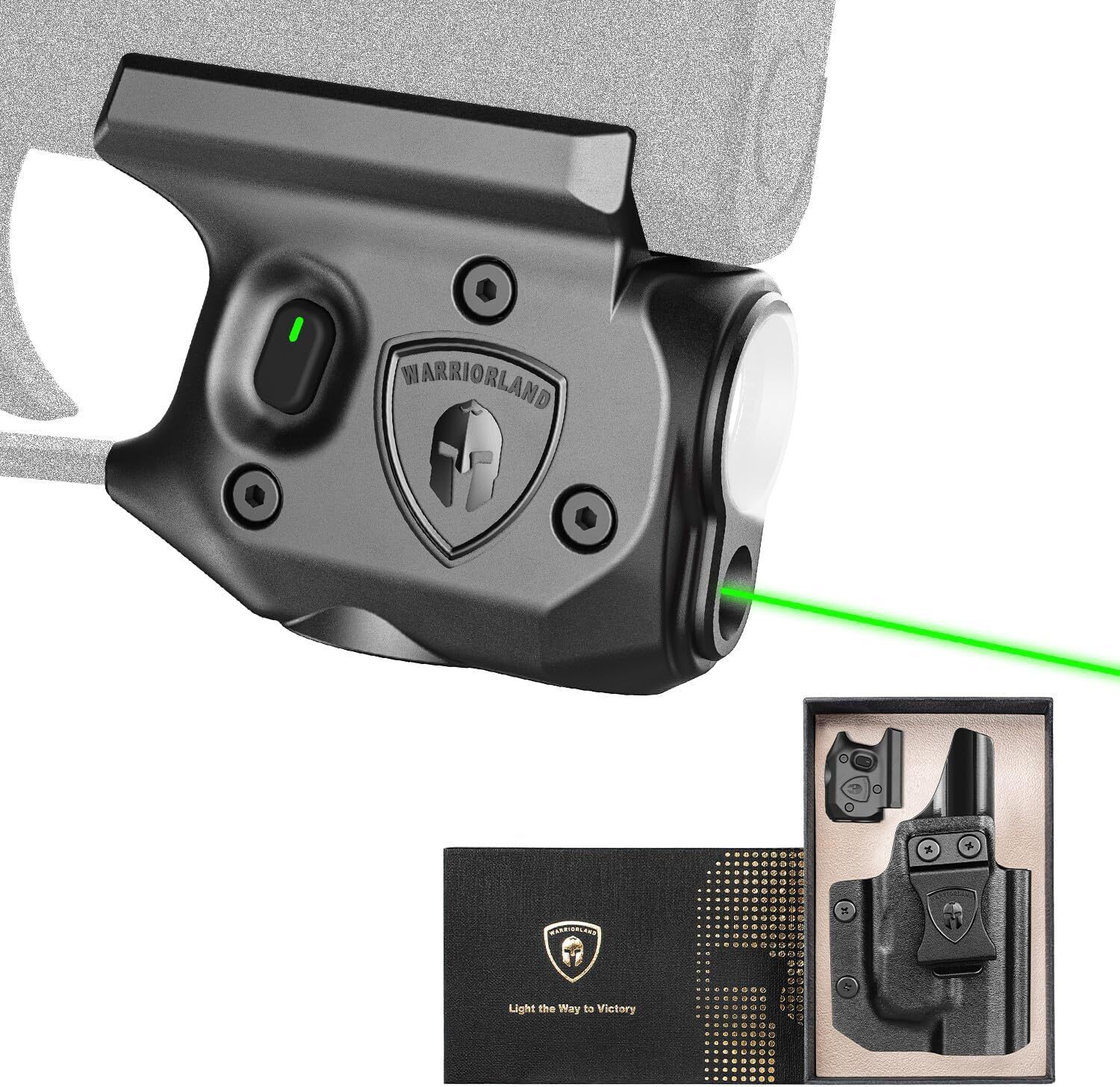 150-Lumen Pistol Light Green Laser & Holster Fit for Sig Sauer P365/P365X/P365XL