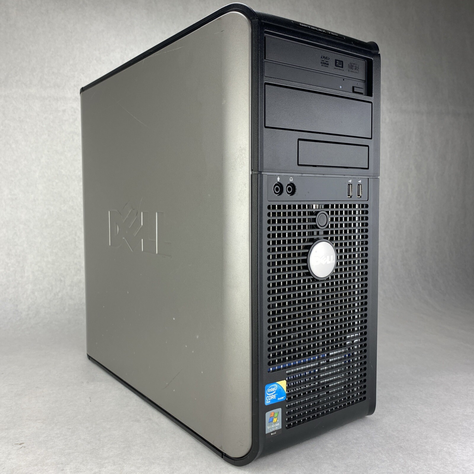 Dell Optiplex 760 MT  Intel Core 2 Duo E7400 2.80GHz 4GB RAM No HDD No OS READ