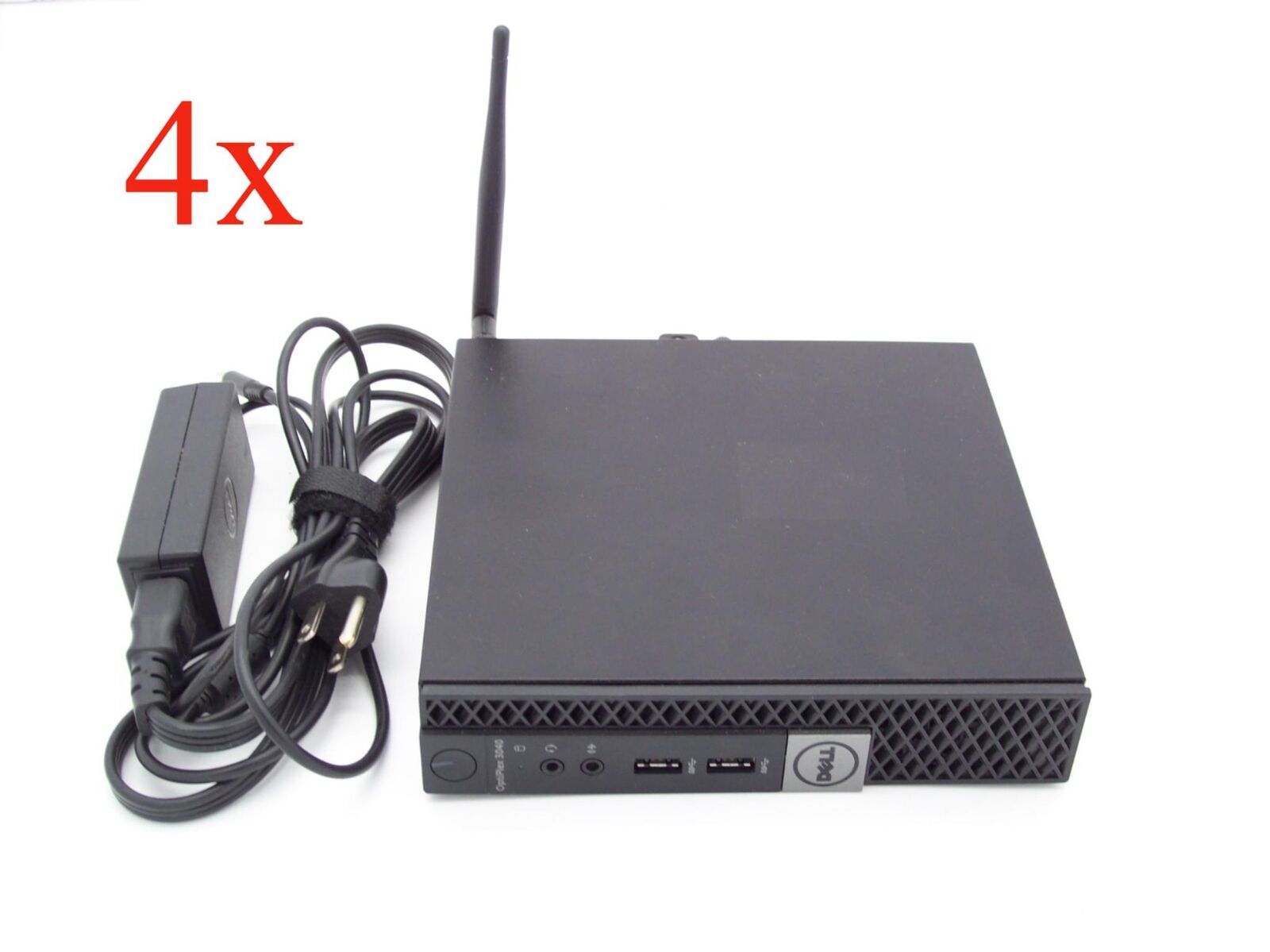 Lot of 4 Dell Optiplex 3040M MFF Mini PC Desktop Core i3 6100T 8GB 500GB No OS