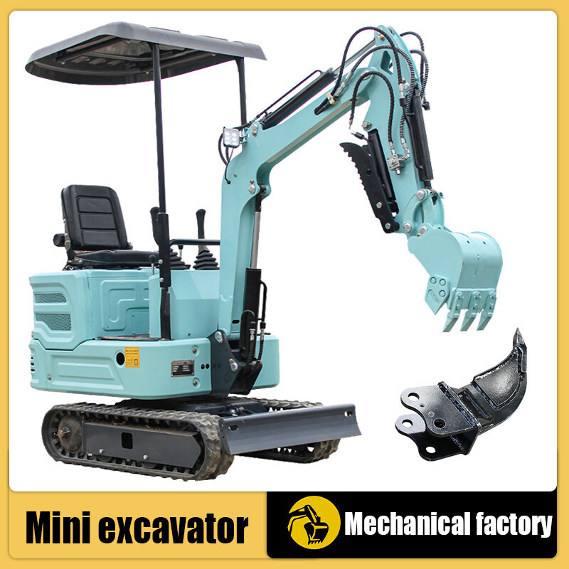 KUBOTA Dieseel Water Cooling 1TON 2200lb Mini Hydraulic Excavator+RIPPER US Spot