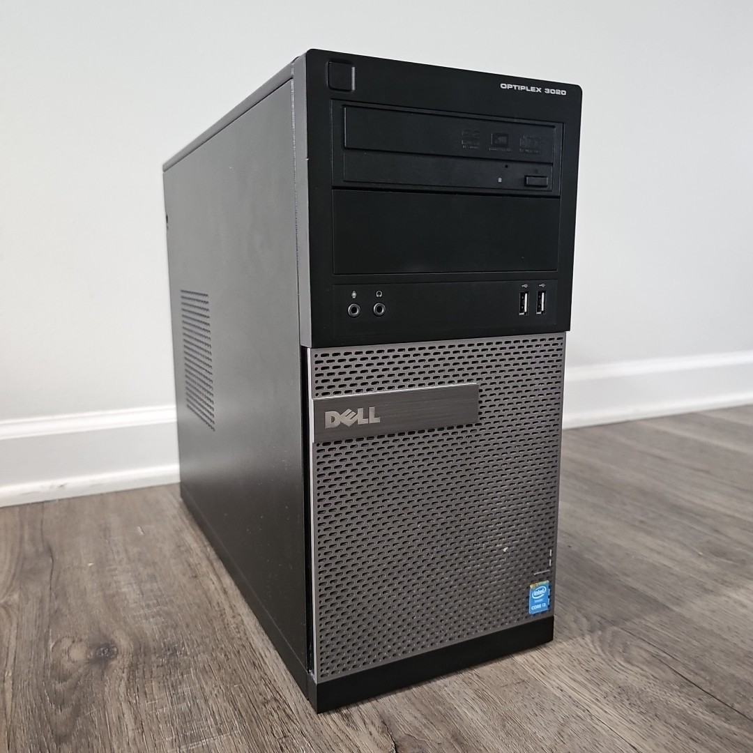 Dell Optiplex 3020 Intel Core i3-4160 AMD Radeon HD GPU 500GB 4GB RAM Desktop PC