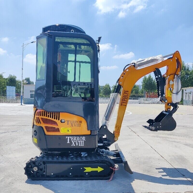 TYPHON TERROR XVIII Prestige 2 Ton Mini Excavator KUBOTA Diesel Engine NEW