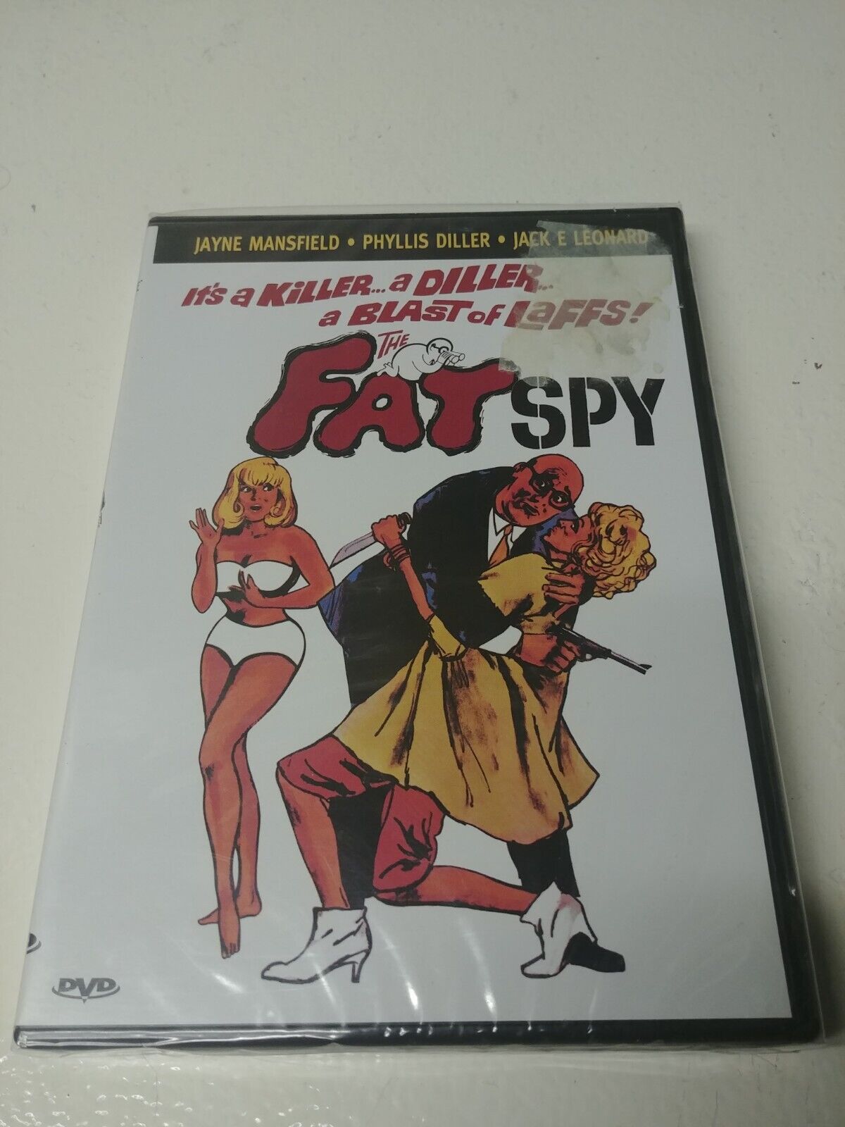 THE FAT SPY (1966, DVD 2004) Phyllis Diller, Jayne Mansfield, Jack E. Leonard