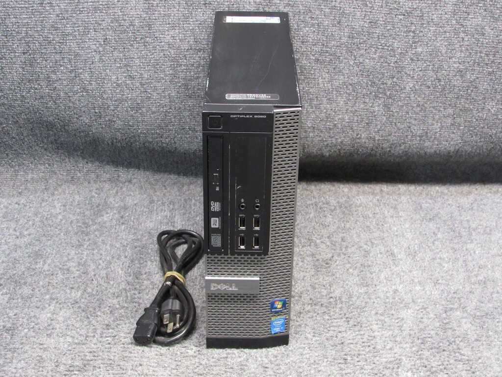 Dell Optiplex 9020 SFF PC Intel Core i7-4790 3.60GHz 4GB RAM 500GB HDD DVD+RW