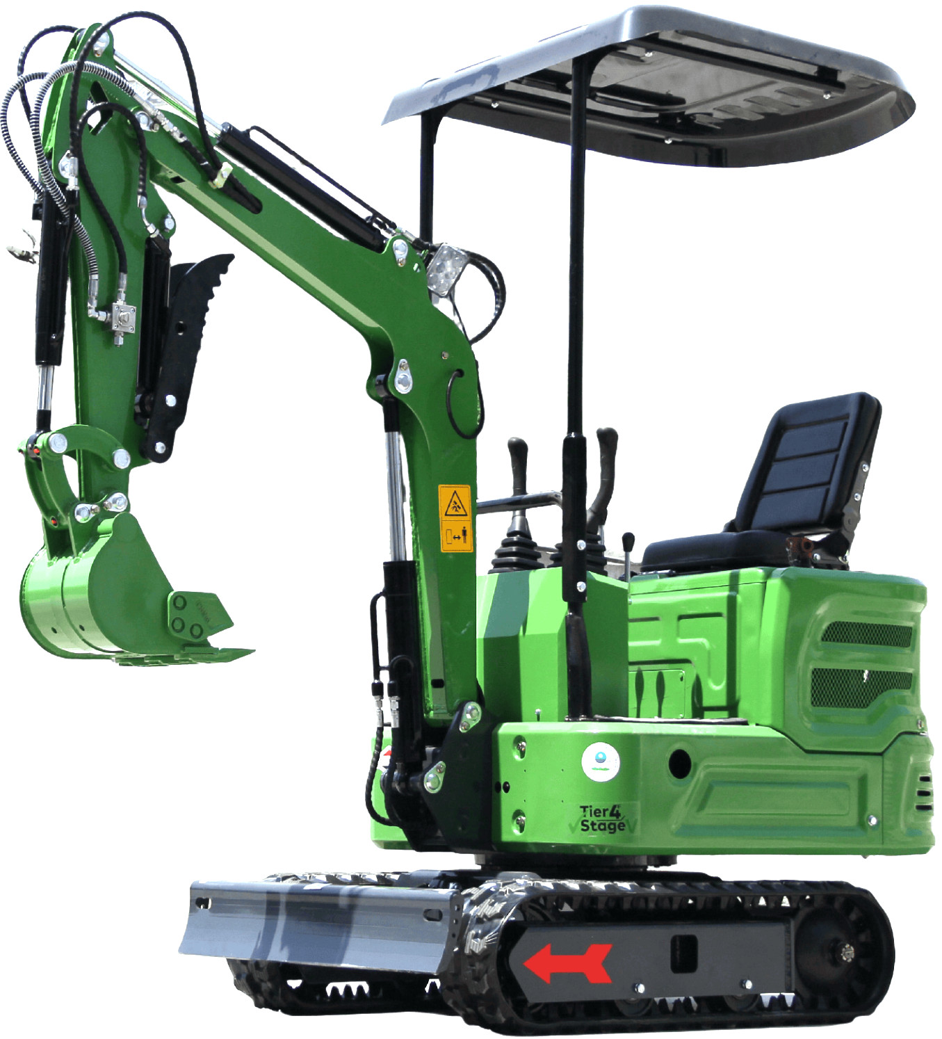 Mini Hydraulic Excavator1 Ton Digger 13.5hp Gas Tracked Crawler B&S Garden Farm Mini Hydraulic Excavator1 Ton Digger 13.5hp Gas Tracked Crawler B&S Garden Farm