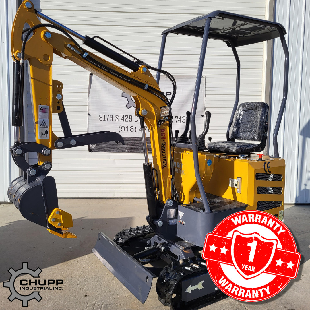 NEW AGT Industrial  1-ton MX12R 13.5HP Mini Excavator Digger