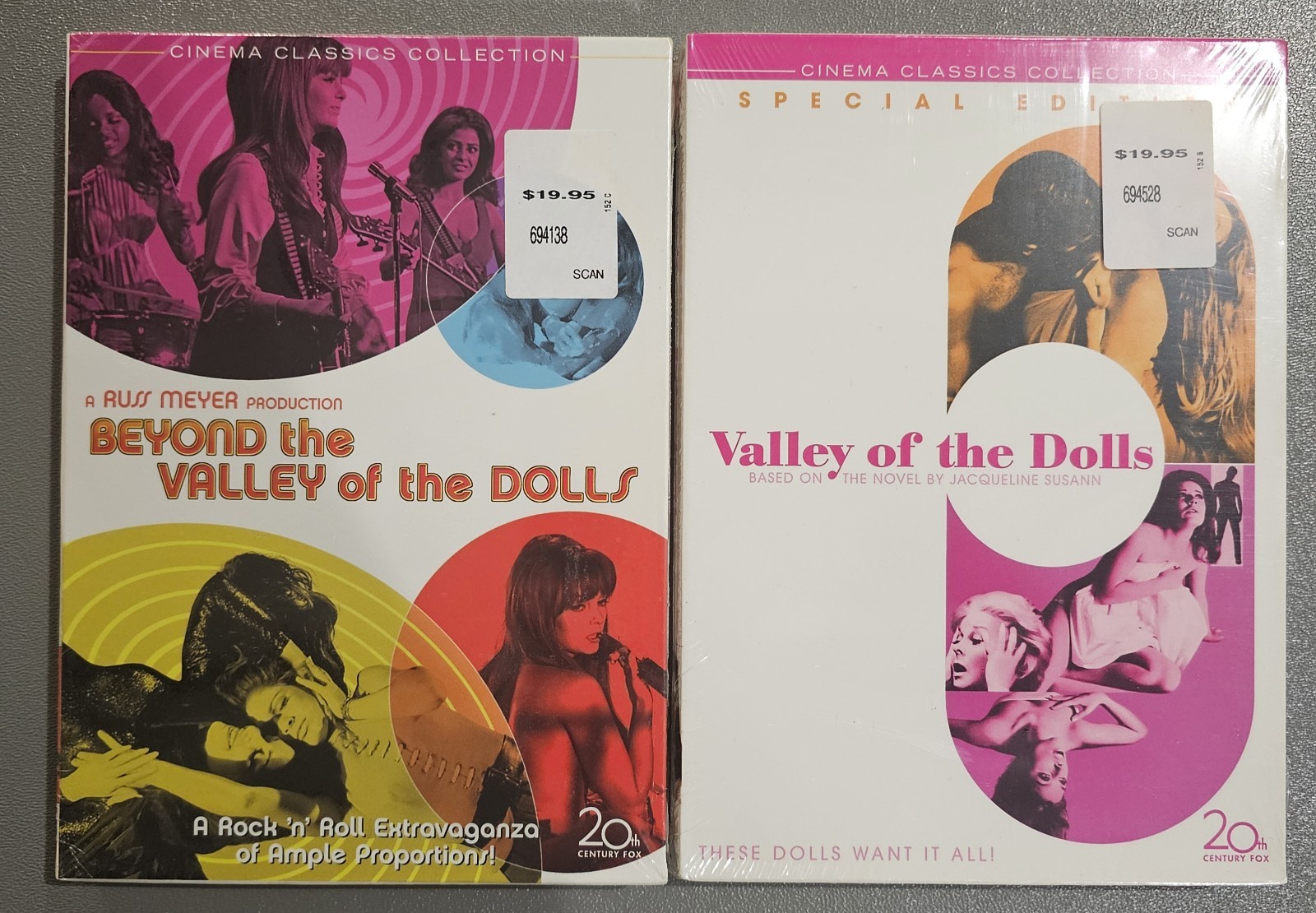VALLEY OF THE DOLLS & BEYOND THE VALLEY 2 Box Set Cinema Classics Sealed