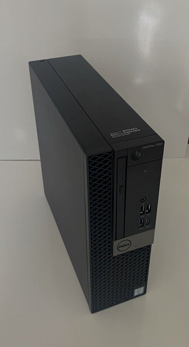 Dell Optiplex 7050 SFF i7 6700 4.0 GHZ, 32GB, 512GB SSD, 3TB HDD Win 11 Pro WiFi