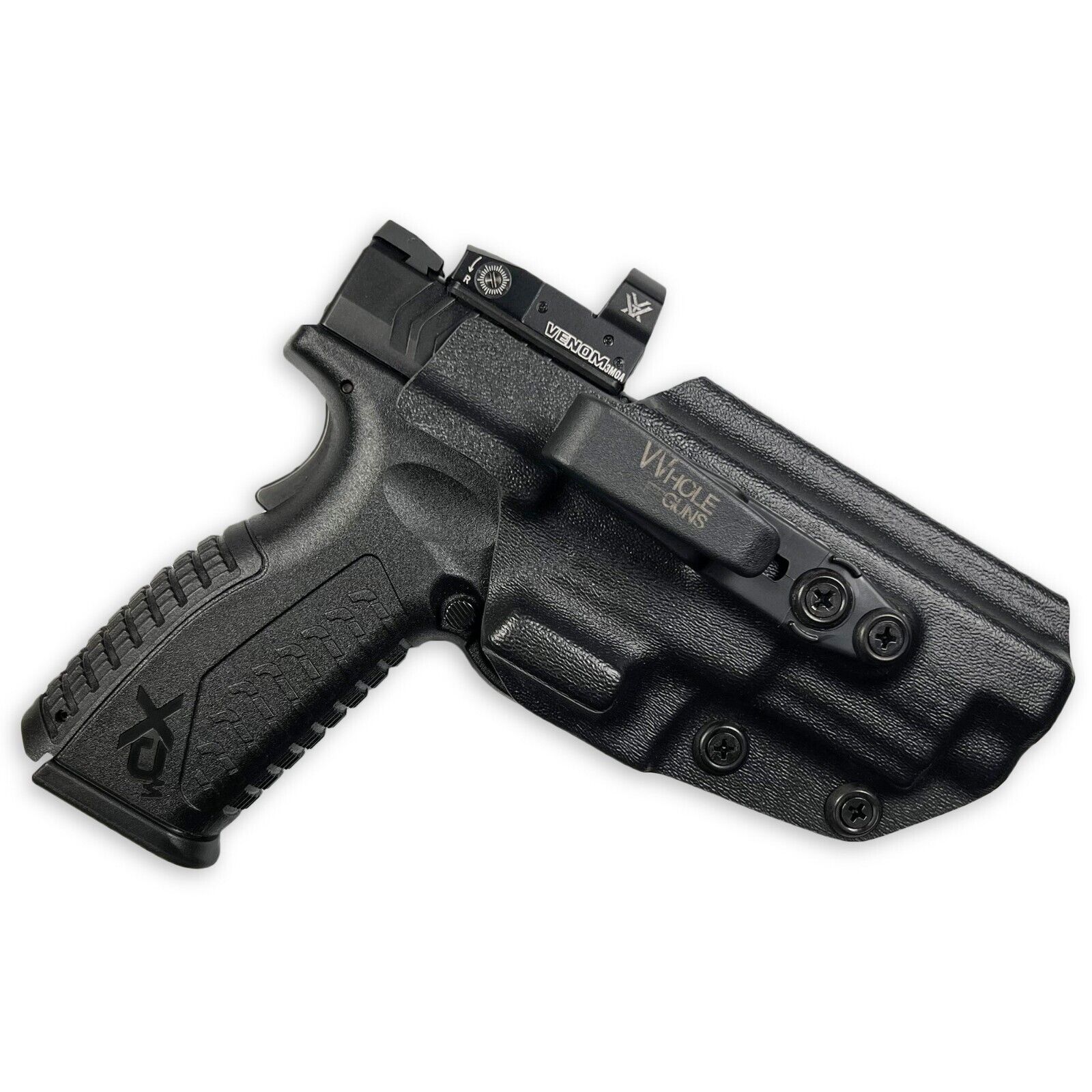 IWB TUCKABLE RED DOT READY + CLAW Holster Fits Springfield XD-M Elite 4.5”