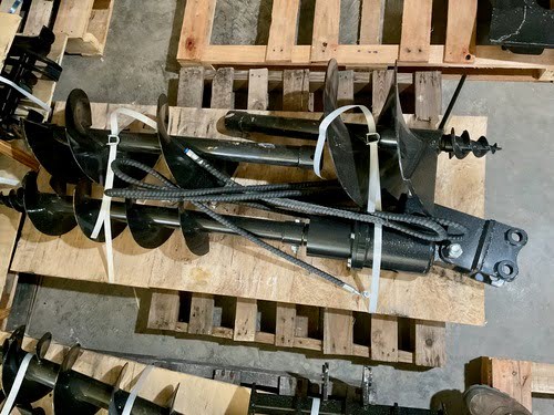 Mini Excavator 3 Piece Auger Set