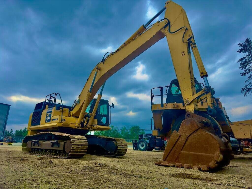 2014 Komatsu PC490 LC-10 Excavator 362HP 14,456 Hours 2 Buckets Stock#342670