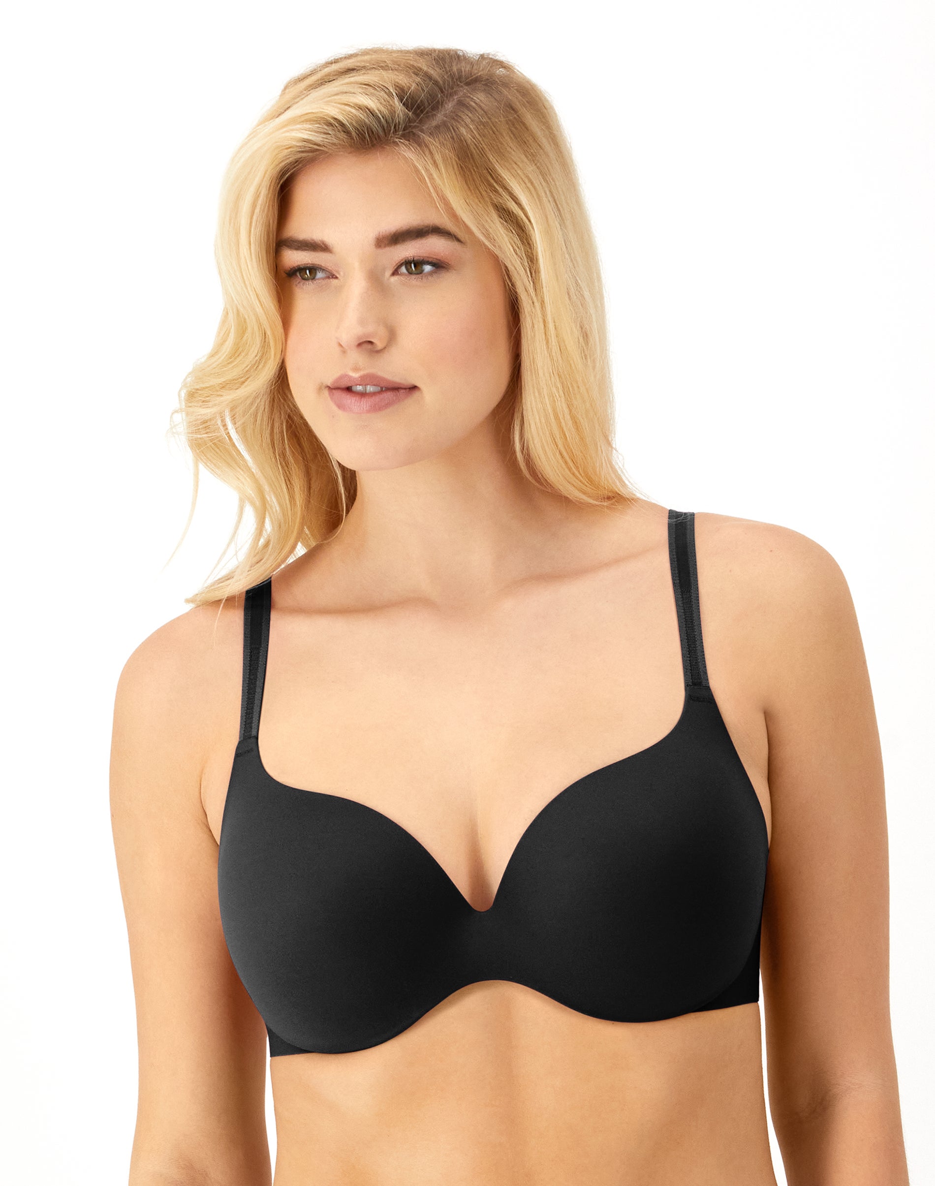 Maidenform Dreamwire Back Smoothing Underwire Bra Black 36DD Women’s