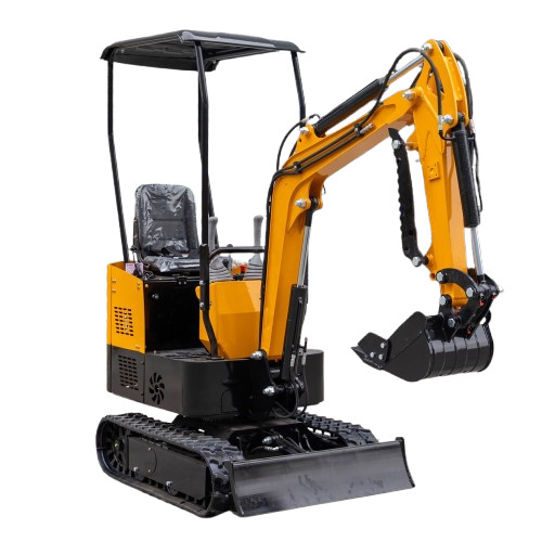 CA Pick Up 13.5HP Small Digger Mini Excavator with Petrol Engine One Ton Backhoe