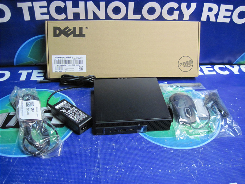 DELL OPTIPLEX 9020M MICRO i3-4160T 3.10GHz CPU 8GB RAM 256GB SSD