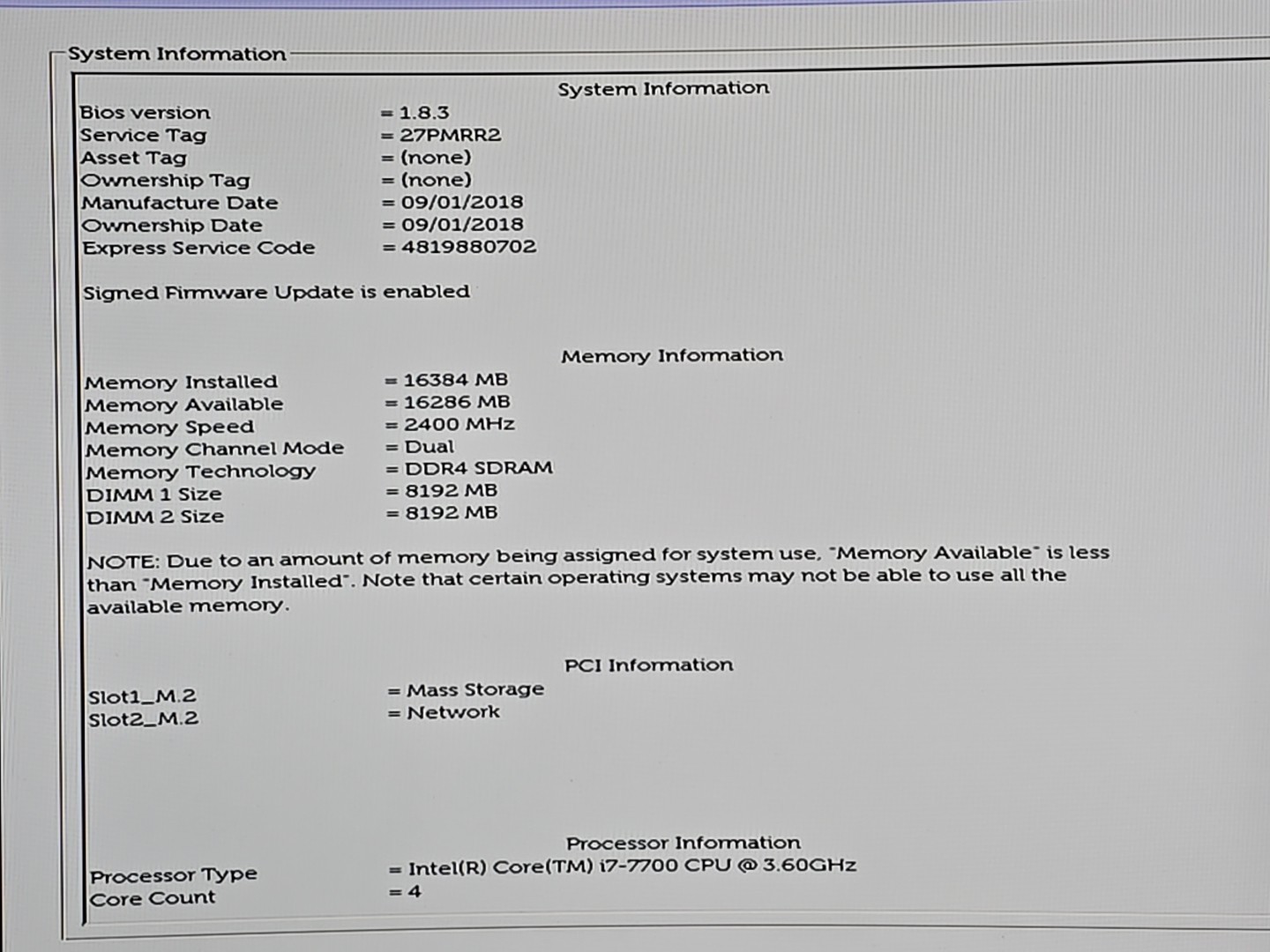 Dell OptiPlex 7050 Micro i7 7700T 16GB MEM 250GB SSD 500GB HD WIFI WIN11PRO AC!
