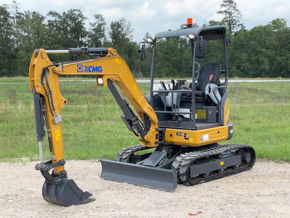 2022 Xcmg XE27U Hydraulic Mini Excavator Backhoe Aux Hyd Kubota Dsl bidadoo -New