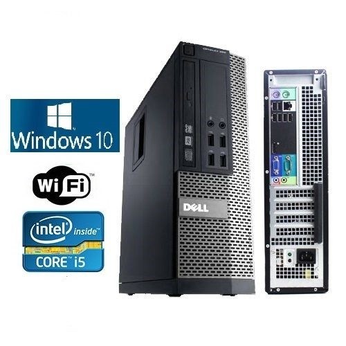 Dell Optiplex 990/790 SFF/DT Windows 10 Pro Core I5 Quad Core 4GB WiFi ready