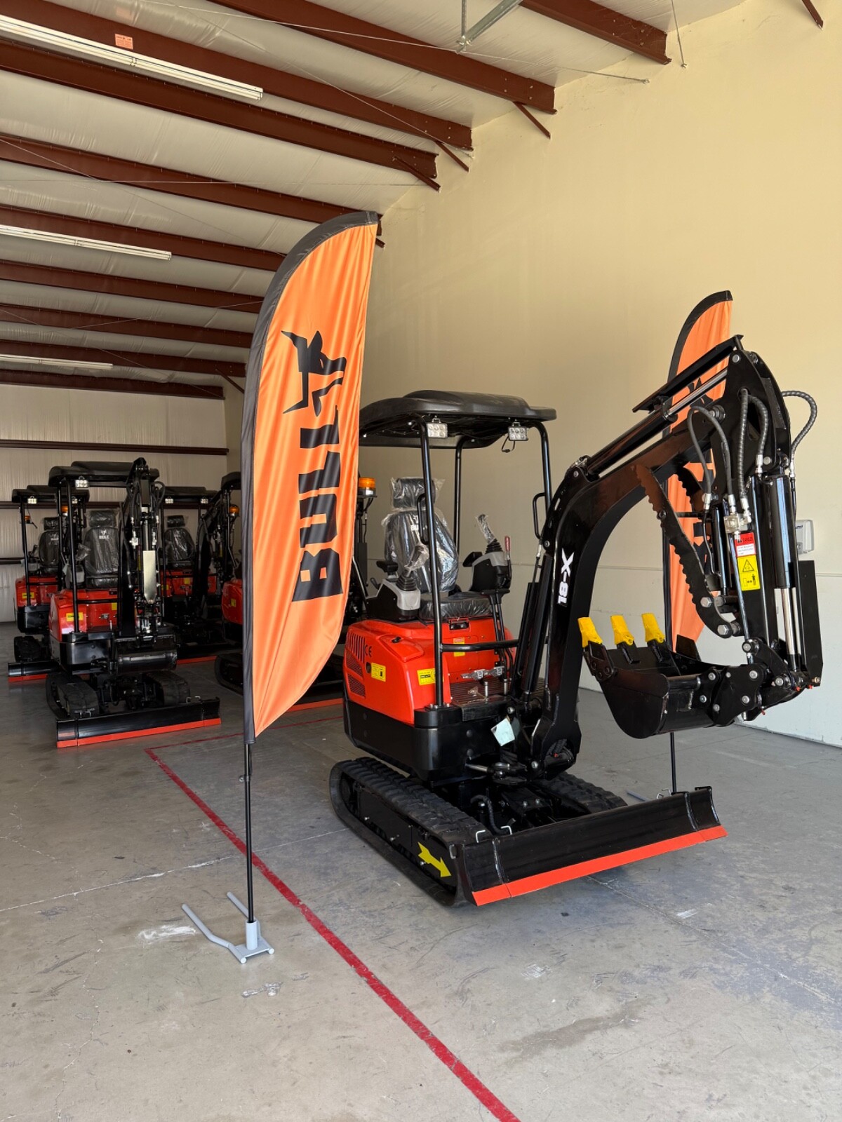 BULL 18-X Compact Excavator