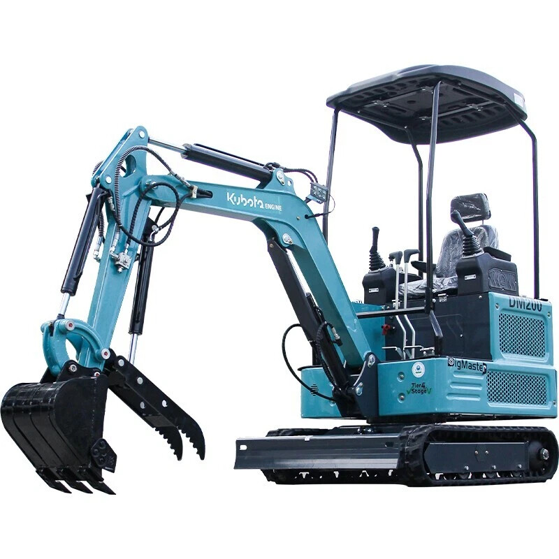 4000 lbs 1.8 Ton Crawler EPA Kubota Diesel Mini Excavator Digger 2025 For Sale