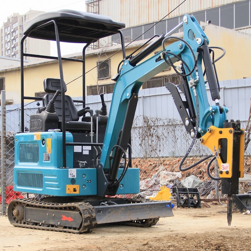 FREEFREE SHIPPING 1.8 Ton  Mini Excavator EPA  USA KUBOTA Diesel+ Breaker Hammer