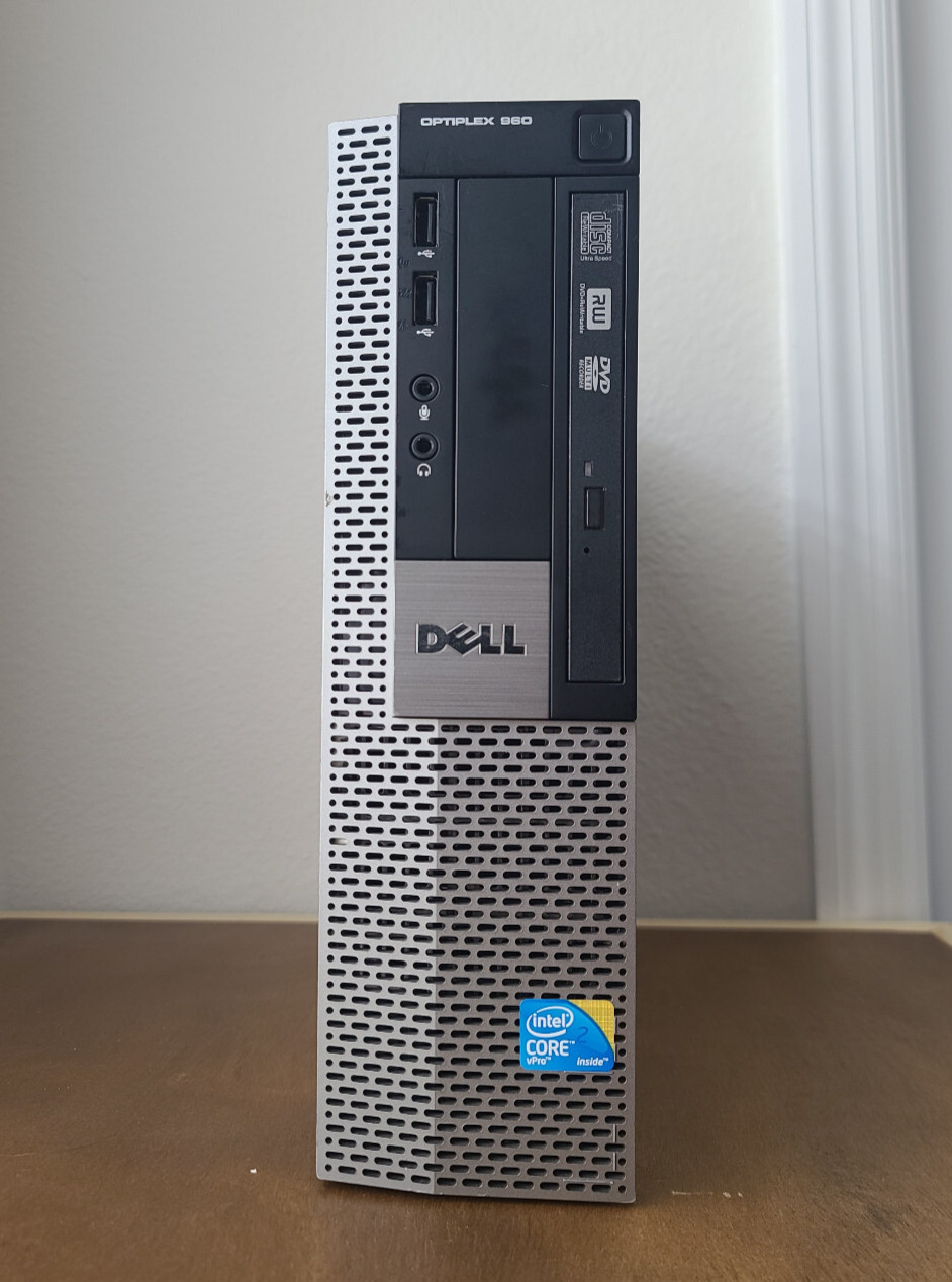 Dell Optiplex 960 SFF Core 2 Quad Q9550 2.83GHz 4GB RAM 1TB HDD Windows 10 Pro