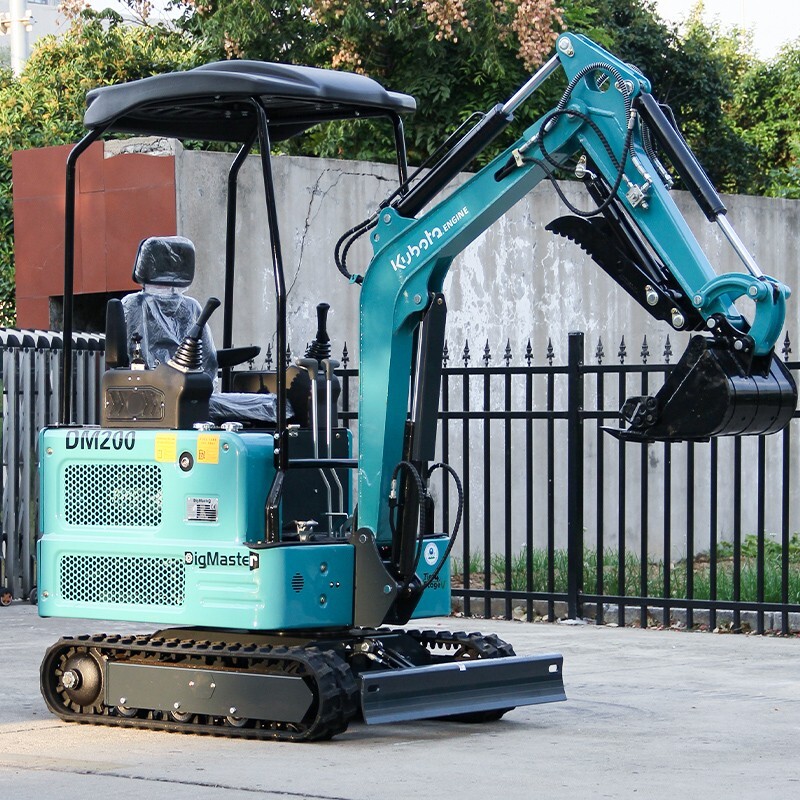Free Ship 1.8Ton Mini Excavator Hydraulic Thumb Diesel Kubota Engine For Sale