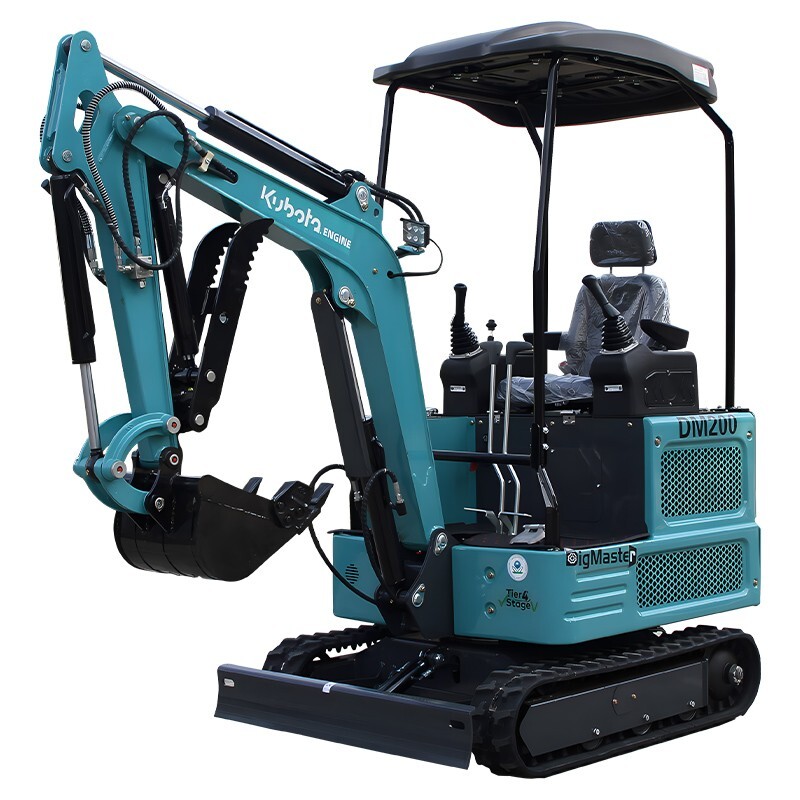 NEW 1.8 Tons Mini Excavator Digger Hydraulic Thumb Kubota Diesel Engine EPA
