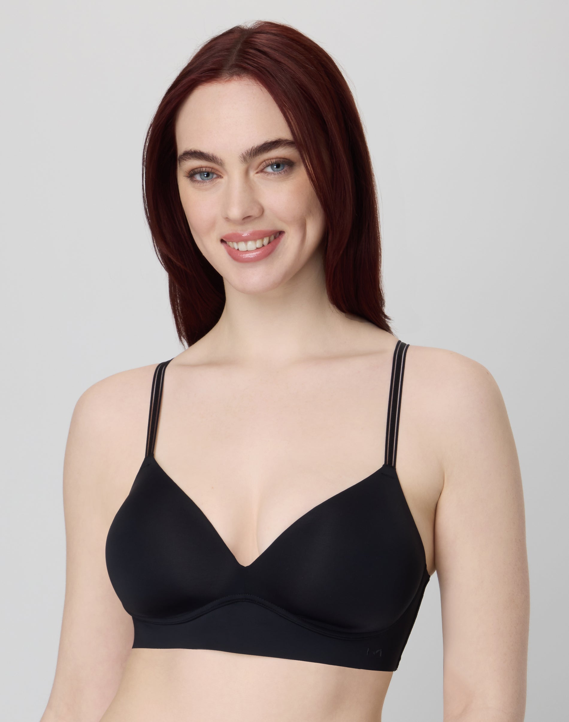 Maidenform Barely There Full Coverage Wireless Bra Black 2XL Women’s