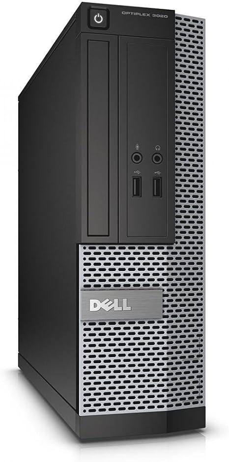 DELL OPTIPLEX 3020 SFF I5-4590 3.3GHz 8GB 500GB – BLACK/SILVER – Scratch & Dent