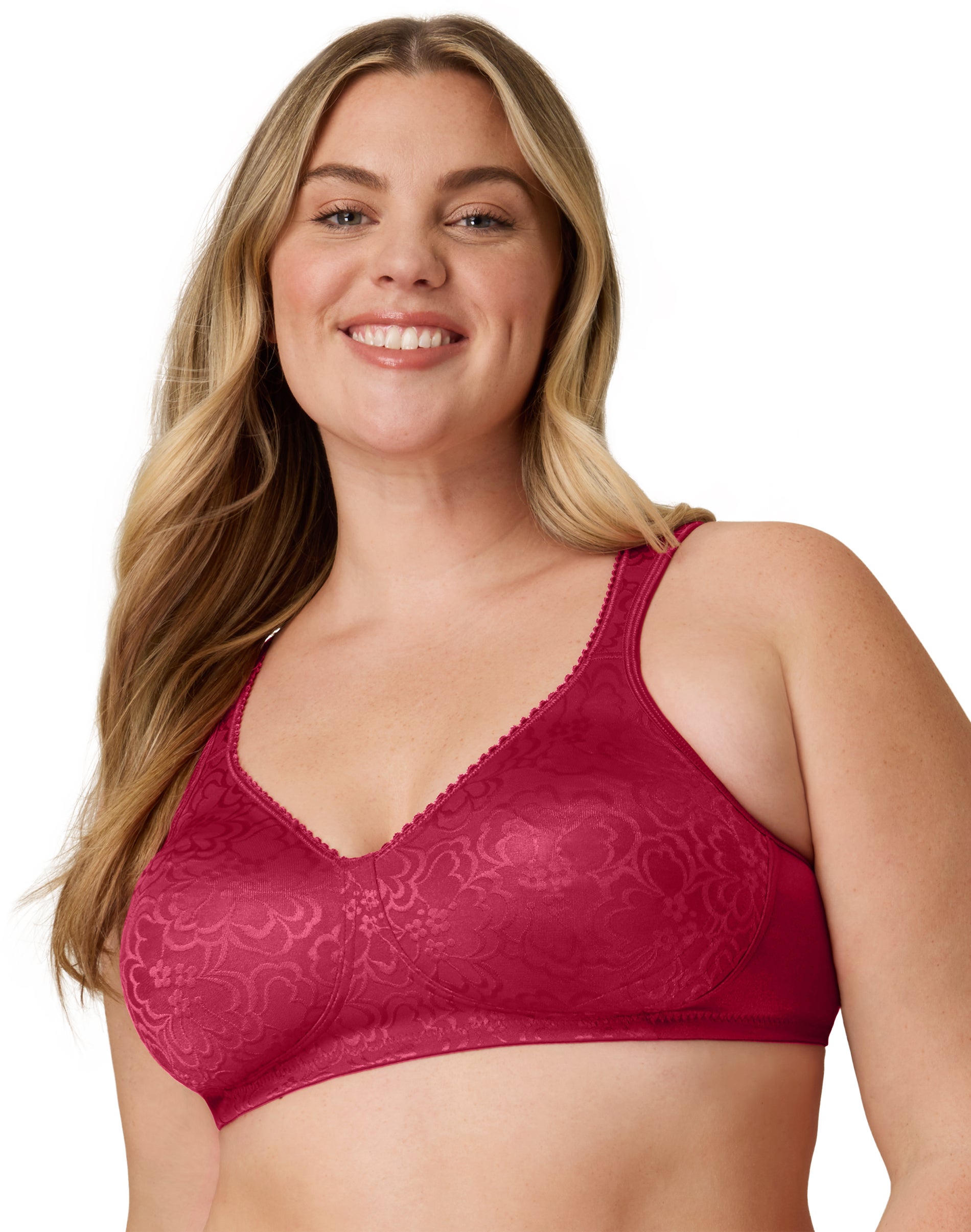 Playtex 18 Hour Ultimate Lift & Support Wireless Bra Digital Rose 38B Women’s