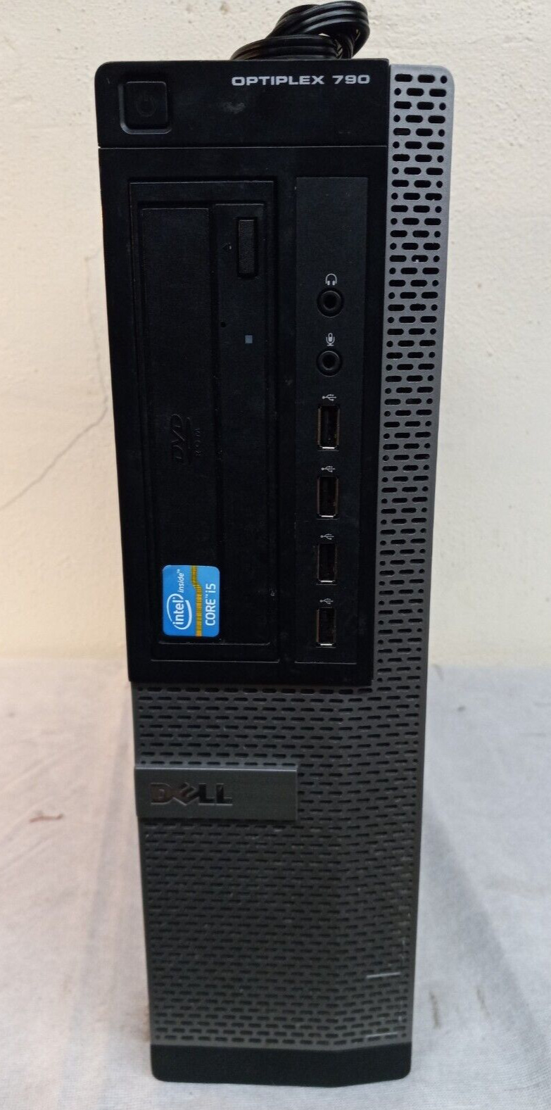 DELL Optiplex 790 SFF Desktop i5-2400, 3.1Ghz, 2GB, Win 10 Pro, DVD ROM, 250GB