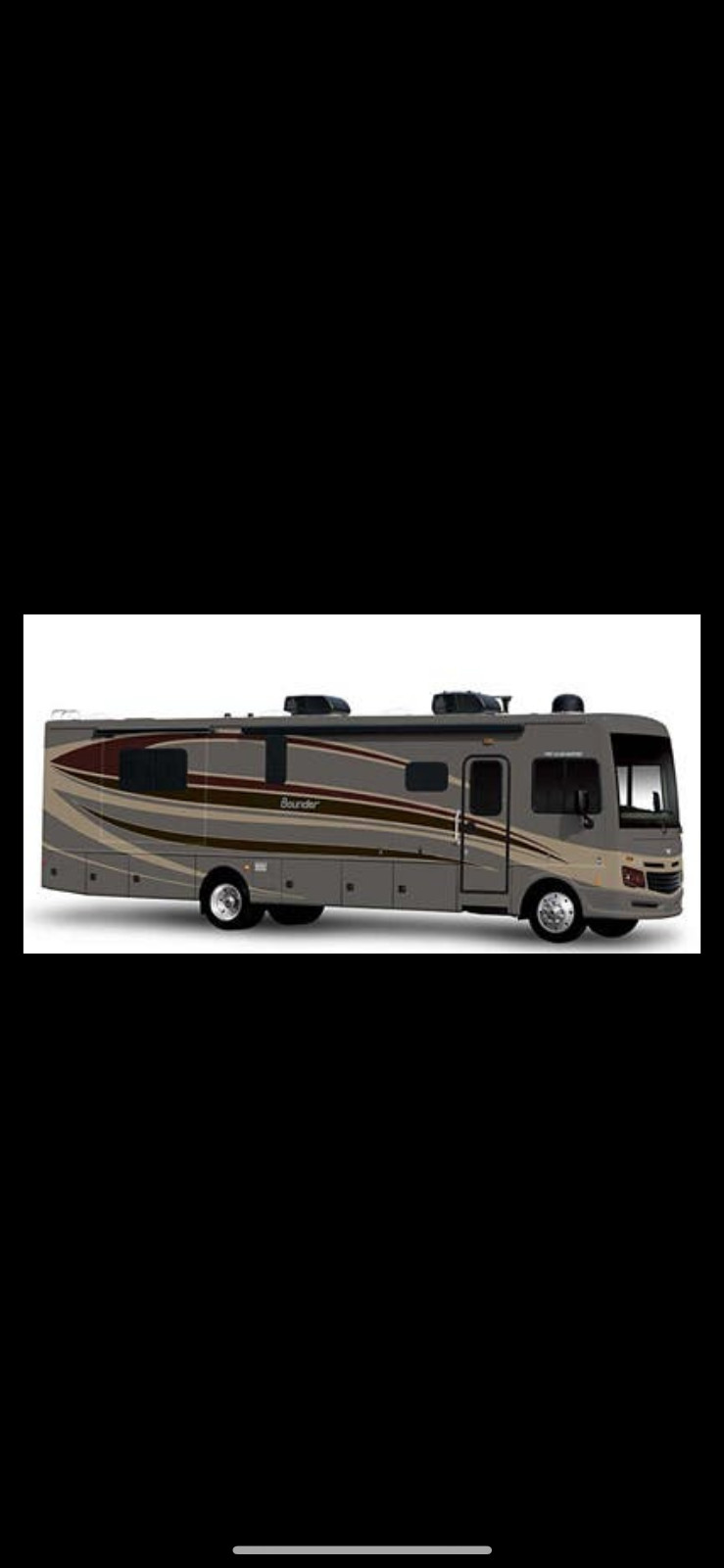 Fleetwood Bounder 2016 class A motorhome  RV model 35K