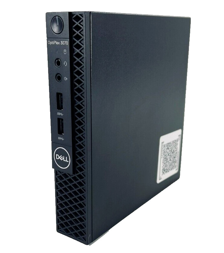 Dell OptiPlex 3070 Micro Desktop Intel i3 9th Gen 512GB SSD 8GB RAM Win 11 (BH)