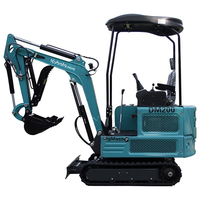 1.8Tons Mini Excavator Digger Hydraulic Thumb Kubota Diesel EPA Warehouse Pickup