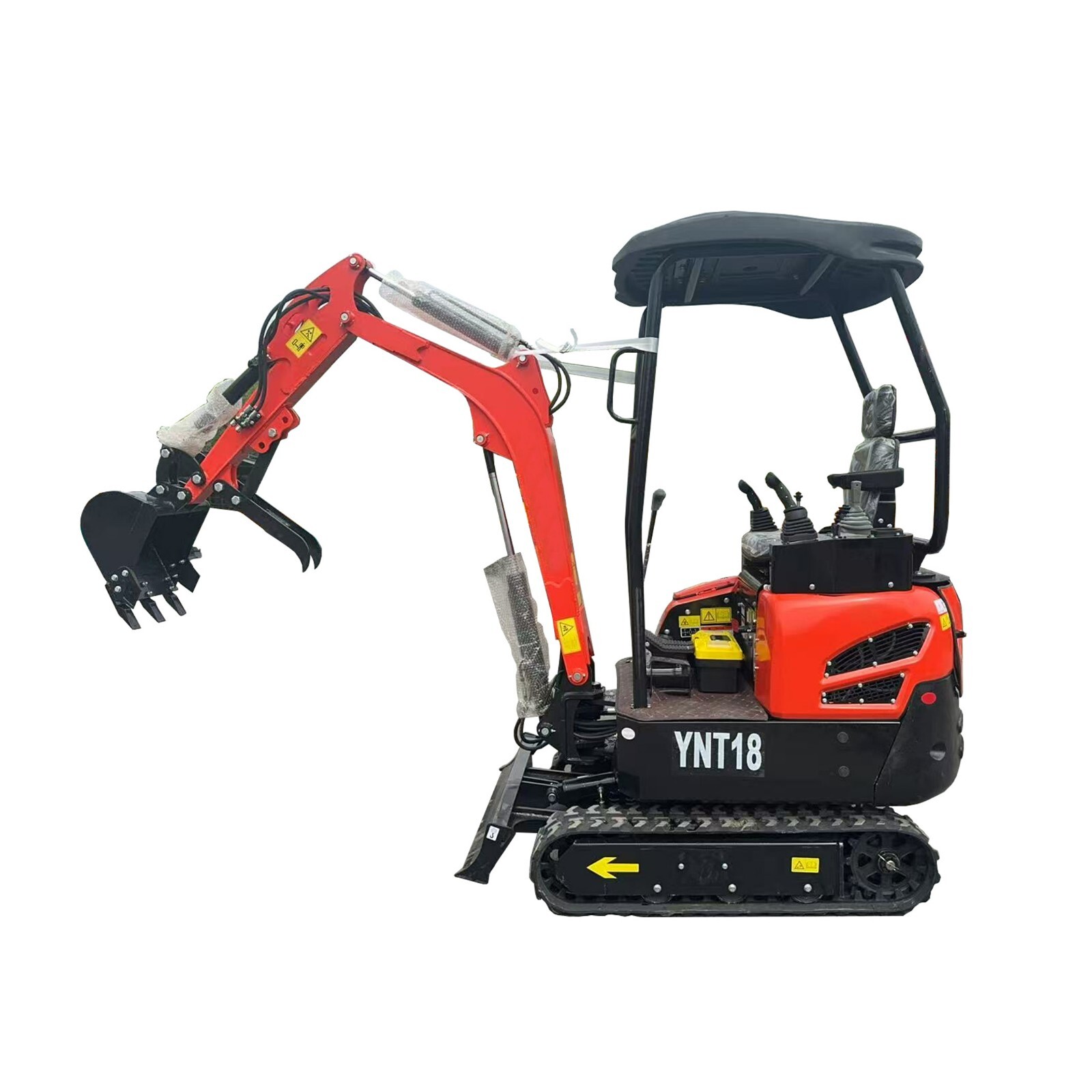 Agrotk 1.5ton YNT18 Mini Excavator Yanmar Diesel Engine EPA Crawler Digger Thumb