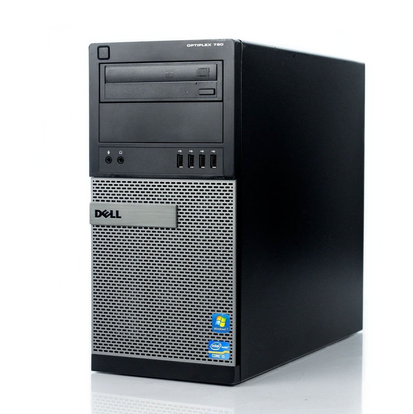 DELL 790 TOWER i5 3.2GHz QUAD-CORE/4GB RAM/500GB HDD/DVDRW/WINDOWS XP PRO 32bit