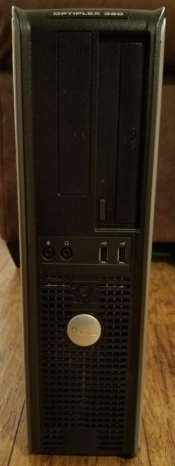 Dell OptiPlex 380 Desktop: Core 2 Quad, 8GB, 128GB SSD+250GB HDD, DVD, Win10 Pro
