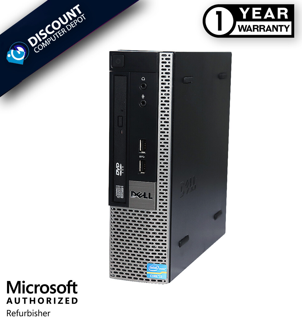 Custom Slim Dell 7010 Core i5 Desktop Computer PC 8GB 500GB HD Windows 10 USFF