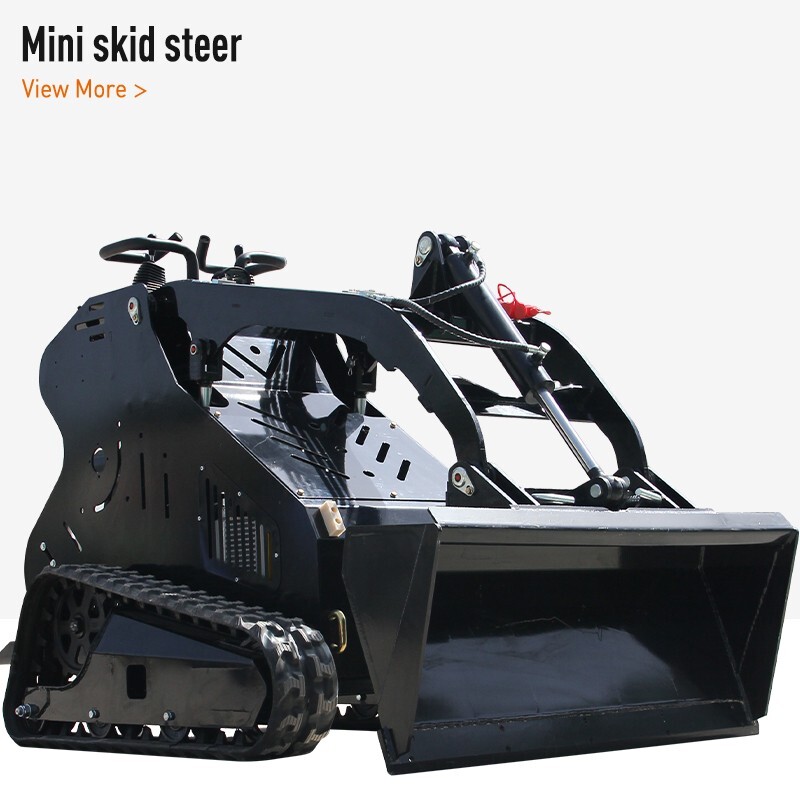 Stand-on 13.5HP Mini Skid Steer Hydraulic Loader Crawler Equipment Machinery