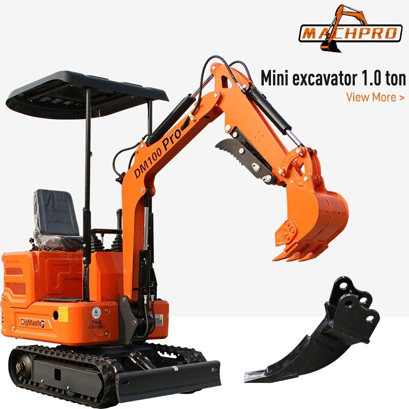 Briggs & Stratton Petrol EPA Track Mini Excavator+Ripper Garden Digger Machine