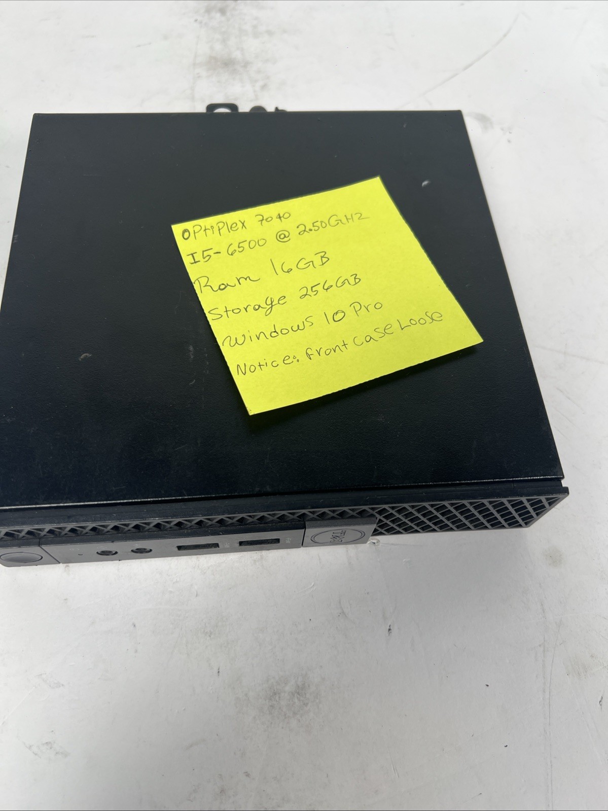 Dell OptiPlex 7040 MFF Desktop i5-6500T 2.5 GHz 16GB RAM 256GB SSD Win 10 Pro