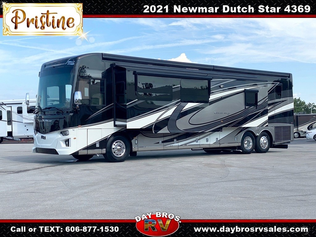 21 Newmar Coach Dutch Star 4369 Luxury Class A Diesel Motorhome RV Wall Slide