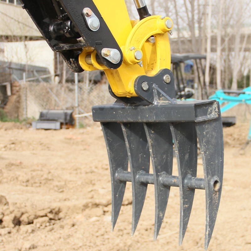 Rake Attachment For Mini Excavator 1 Ton To 1.5Ton Mini Digger In Stock USA