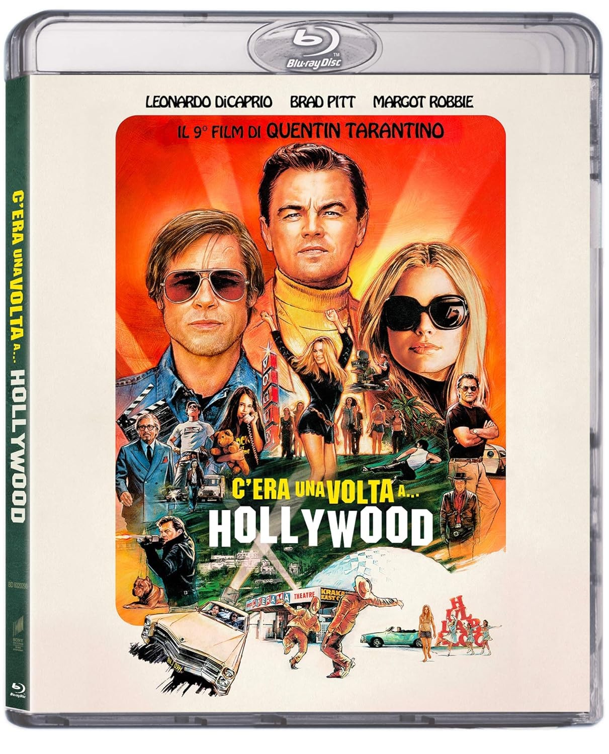 C’Era una Volta… a Hollywood (Blu-ray) Leonardo DiCaprio Brad Pitt (UK IMPORT)