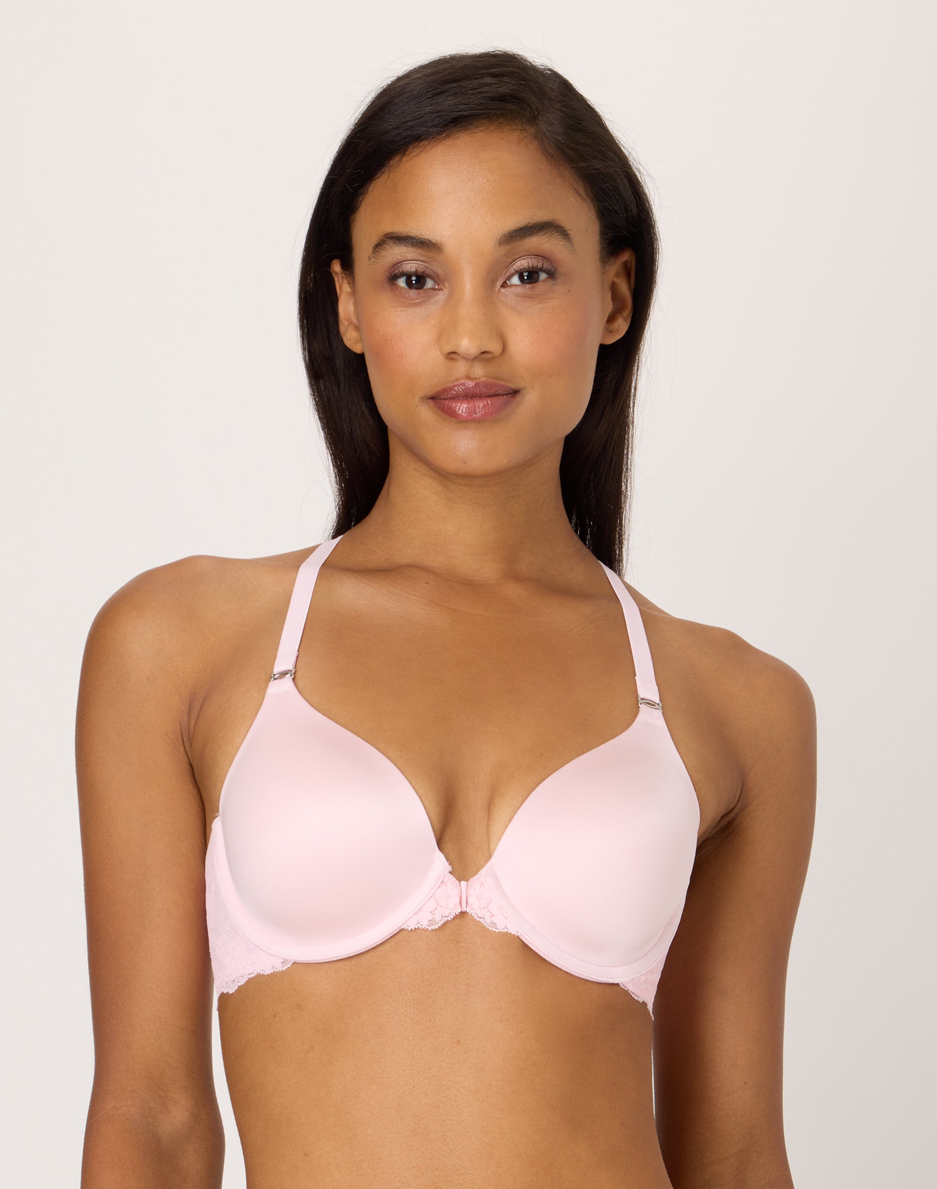 Maidenform One Fab Fit Everyday Full Coverage Racerback Bra Ballerina Slipper 38B Women’s